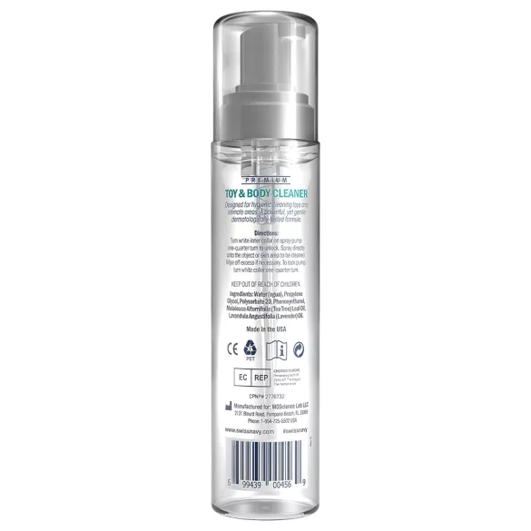 Swiss Navy Toy & Body Cleaner - čistilna pena (221 ml)