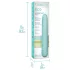 Gaia Eco L - okolju prijazen palični vibrator (moder) - velik