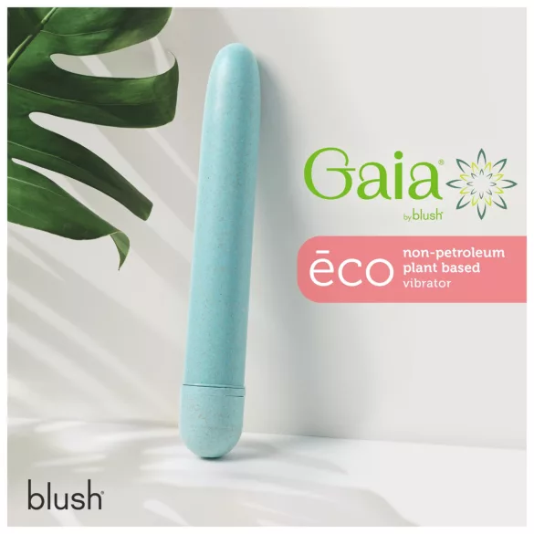 Gaia Eco L - okolju prijazen palični vibrator (moder) - velik