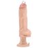 Blush Bad Boy – vibrator s piercingom, 17 cm (naraven)