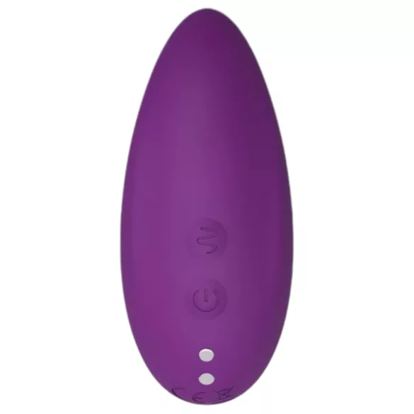 Vibeconnect - polnilni vibrator za klitoris - vodoodporen - vijoličen