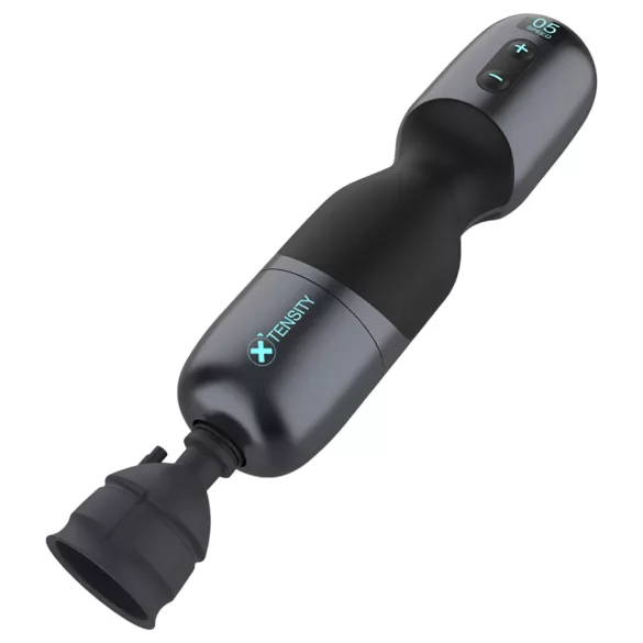 Xtensity 1 - masturbator z vakumom in pulziranjem - črn