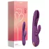 Honey Play Box Terri - aplikacijsko voden vibrator s klitoralnim krakom (vijoličen)
