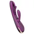 Honey Play Box Terri - aplikacijsko voden vibrator s klitoralnim krakom (vijoličen)