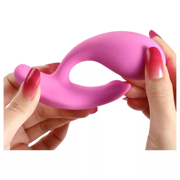 Honey Play Box Oly 2 - vibrator za točko G in klitoris, upravljan prek aplikacije (roza)