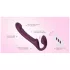 Honey Play Box Bliss - nosljiv vibrator z vrtljivimi kroglicami - vijoličen