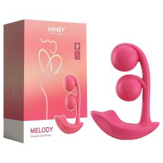   Honey Play Box Melody - vibrirajoč in penetracijski vibrator - kroglice - rdeč