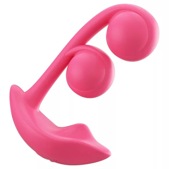 Honey Play Box Melody - aplikacijo vodeni kroglični 2-v-1 vibrator (rdeč)