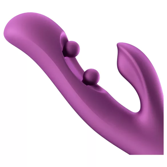 Honey Play Box Gem - aplikacijo upravljani biserni vibrator za točko G in klitoris (vijoličen)