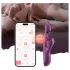 Honey Play Box Gem - aplikacijo upravljani biserni vibrator za točko G in klitoris (vijoličen)