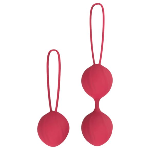 Cotoxo Cherry - gejša kroglice set 2-delni - rdeče