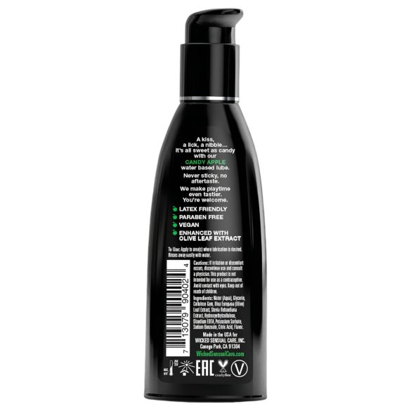 Wicked - lubrikant na vodni osnovi - karamelizirano jabolko - 60ml