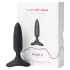 Lovense - analni vibrator z vibracijo - majhna velikost, polnilen, črn, 25 mm