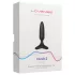 Lovense - analni vibrator z vibracijo - majhna velikost, polnilen, črn, 25 mm