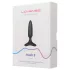 Lovense - analni vibrator z vibracijo - majhna velikost, polnilen, črn, 25 mm