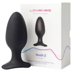 Lovense - analni vibrator Hush 2 L - polnilen - 57 mm - črn