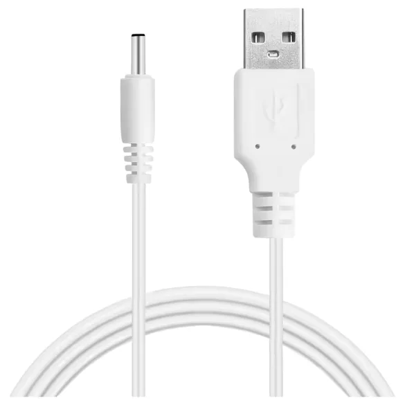 LELO - USB polnilec 5V - polnilni kabel - bela