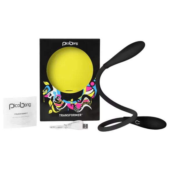 Picobong Transformer - vodoodporen unisex vibrator (črna)