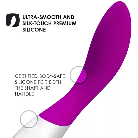 LELO Mona Wave - vibrator za G-točko - vodoodporen - vijoličen
