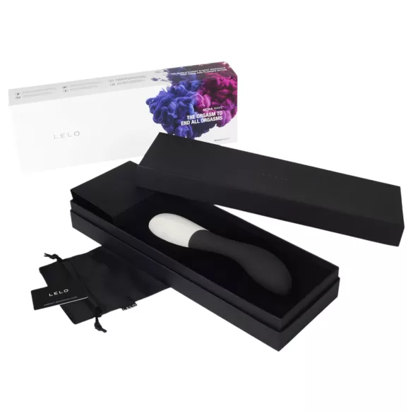 LELO Mona Wave - vibrator za G-točko - vodoodporen - črn