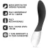 LELO Mona Wave - vibrator za G-točko - vodoodporen - črn