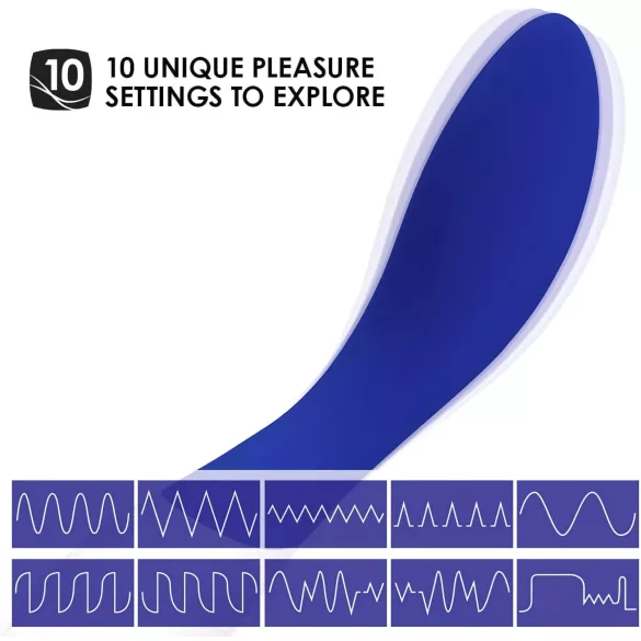 LELO Mona Wave - vibrator za G-točko - vodoodporen - modra