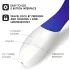 LELO Mona Wave - vibrator za G-točko - vodoodporen - modra