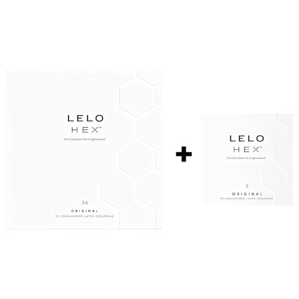 LELO Hex Original - luksuzni paket kondomov (36+3 kosov)