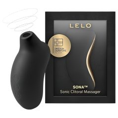 LELO Sona - stimulator klitorisa z zvočnimi valovi - črna