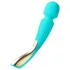 LELO - masažni vibrator - velika velikost, polnjenje, turkizna barva