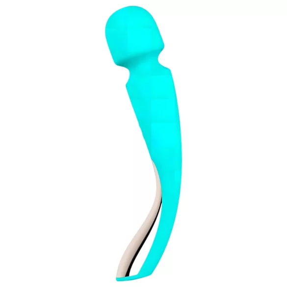 LELO - masažni vibrator - velika velikost, polnjenje, turkizna barva
