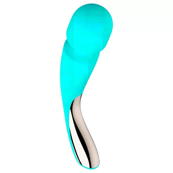 LELO - masažni vibrator - velika velikost, polnjenje, turkizna barva