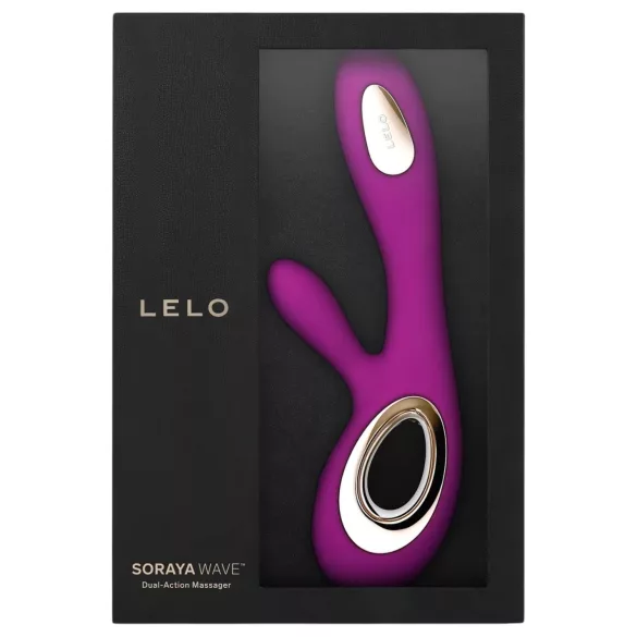 LELO Soraya Wave - vibrator za točko G in klitoris - gibljiva konica - vijolična