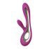 LELO Soraya 2 - vodoodporni vibrator s klitoralnim nastavkom (vijoličen)