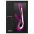 LELO Soraya 2 - vodoodporni vibrator s klitoralnim nastavkom (vijoličen)
