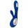 LELO Soraya Wave - vibrator s klitoralnim nastavkom in gibljivo glavico - moder