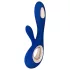 LELO Soraya Wave - vibrator s klitoralnim nastavkom in gibljivo glavico - moder