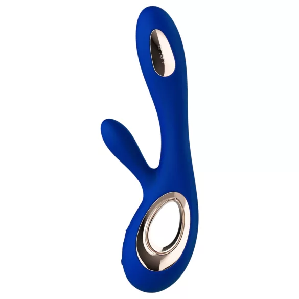 LELO Soraya Wave - vibrator s klitoralnim nastavkom in gibljivo glavico - moder