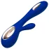 LELO Soraya Wave - vibrator s klitoralnim nastavkom in gibljivo glavico - moder