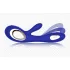 LELO Soraya Wave - vibrator s klitoralnim nastavkom in gibljivo glavico - moder