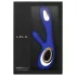 LELO Soraya Wave - vibrator s klitoralnim nastavkom in gibljivo glavico - moder
