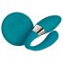 LELO Tiani Duo - silikonski parni vibrator (moder)