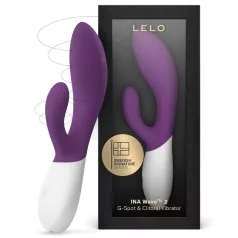   LELO Ina Wave 2 - vibrator za točko G - vodoodporen, polnilni - vijoličen