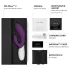 LELO Ina Wave 2 - vibrator za točko G - vodoodporen, polnilni - vijoličen
