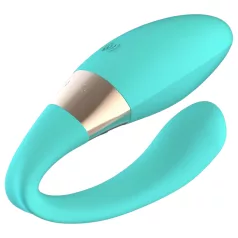   LELO - vibrator za pare - daljinsko upravljanje, polnilni - turkizna