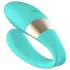 LELO - vibrator za pare - daljinsko upravljanje, polnilni - turkizna