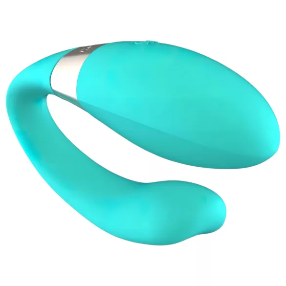LELO - vibrator za pare - daljinsko upravljanje, polnilni - turkizna