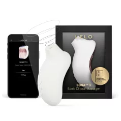 LELO Sona 3 - stimulator klitorisa z valovi - bel