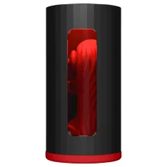 LELO F1s V3 - interaktivni masturbator - rdeča