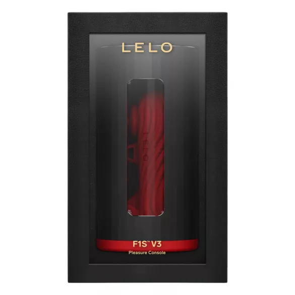 LELO F1s V3 - interaktivni masturbator - rdeča